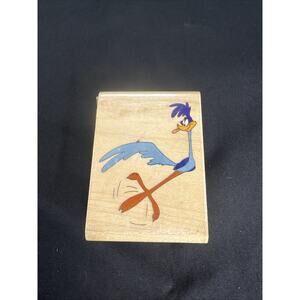 Road Runner Cartoon Looney Tunes Rubber Stamp~ 1.5"X 2.25" Rubber Stampede236-D